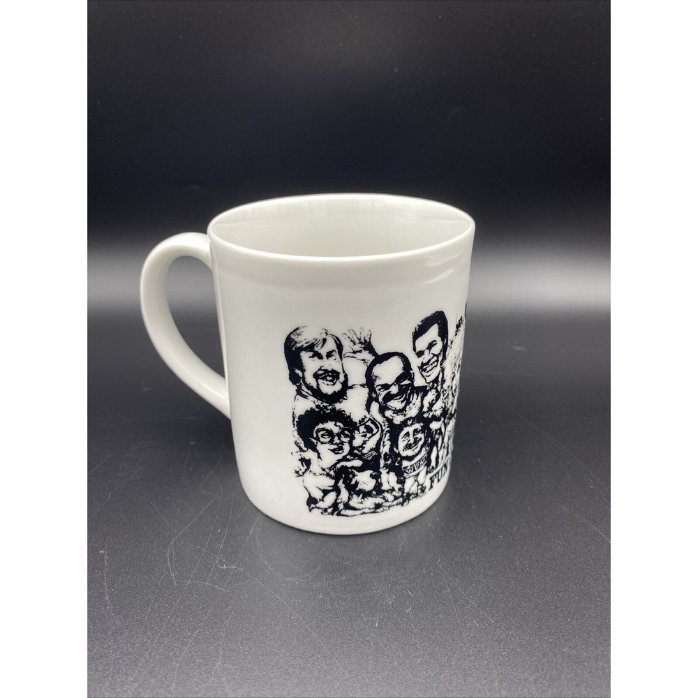 WVMI Fun Country Radio Mug Vintage Caricature DJ Promo Cup Mississippi